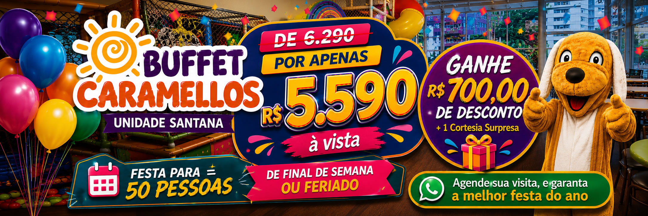 Buffet Caramellos Promoção Junho D